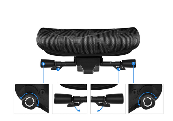 ERGONOMIC E1 CHAIR BLACK