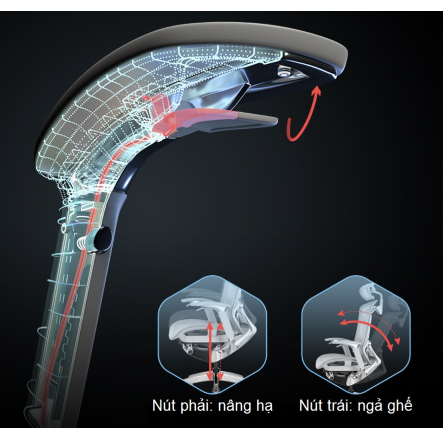 Ghế dvary butterfly pink