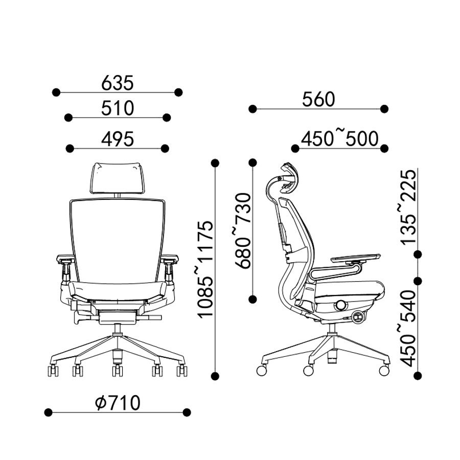 Ghế ErgoChair Plus